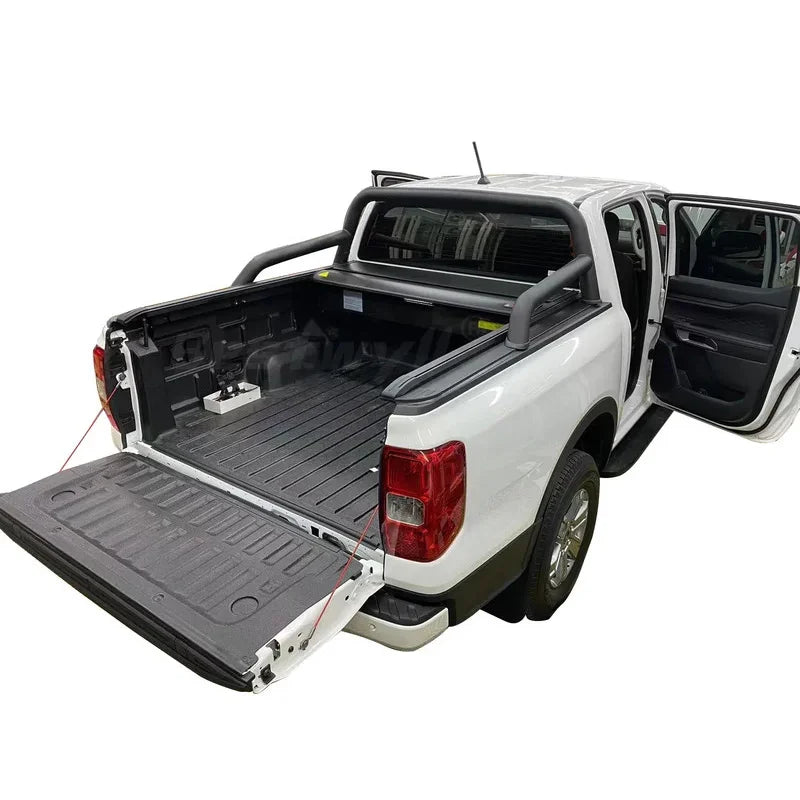BESTWYLL New Next Gen Retrac Roller Roll Lid Shutter Electric Pickup Truck Bed Tonneau Cover For 2023  Ranger Xlt E-K81