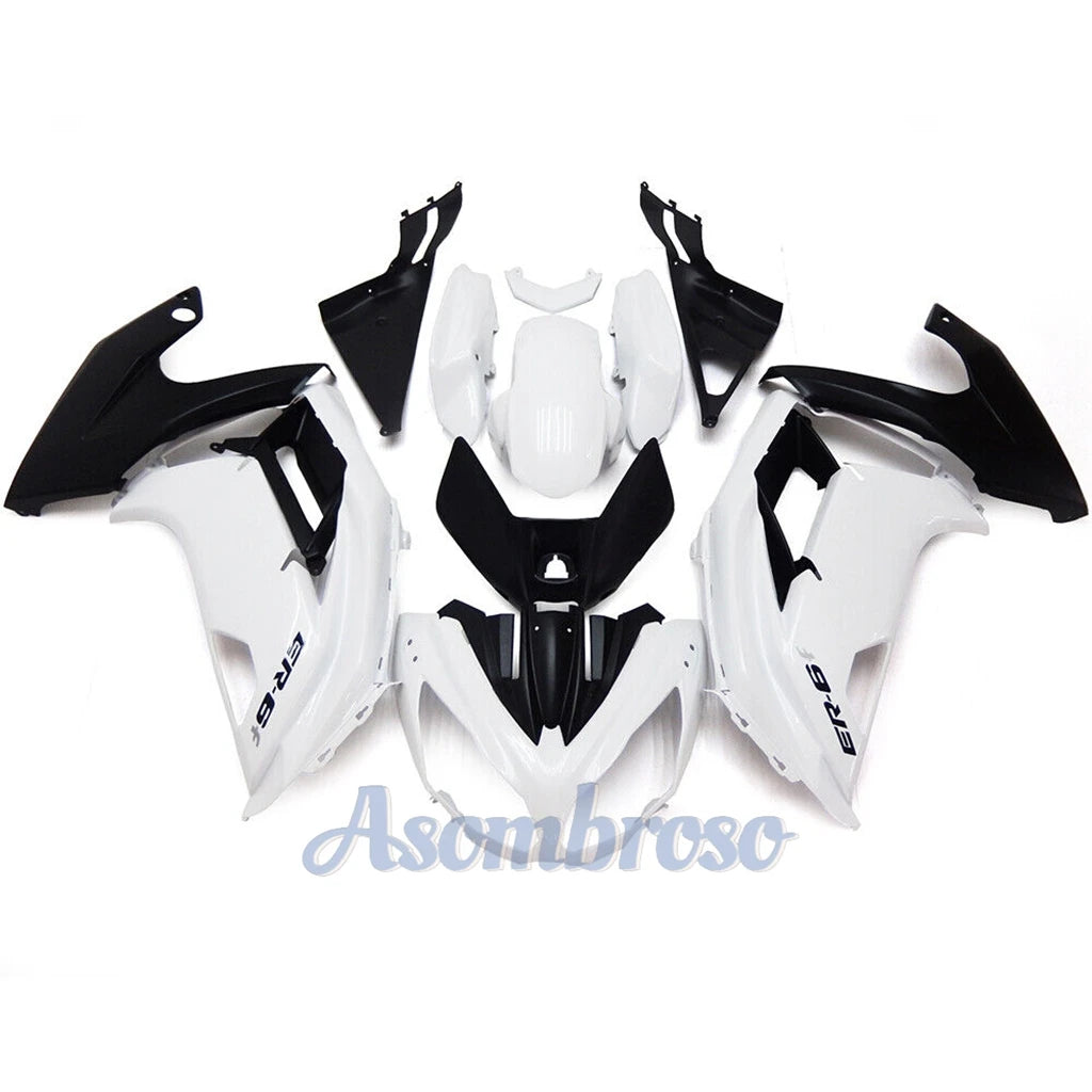 Gloss Black Fairing Kit For Kawasaki Ninja 650 2012 2013 2014 2015 2016 ER-6F EX650 Bodyframe Rebuilding Motorcycle Fairings Set