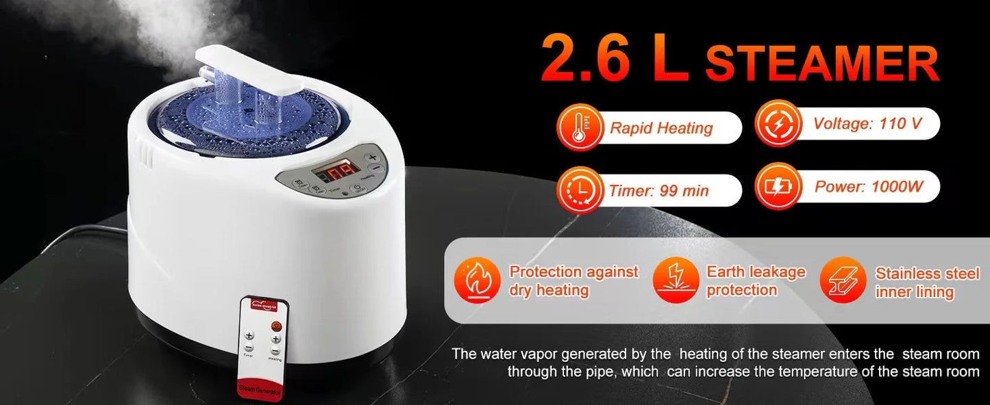 Foldable Outdoor Indoor Spa Slimming Dry Wet Sauna Room Portable Steam Sauna Tent For Home