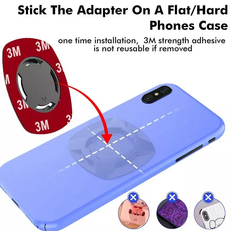 Bicycle Phone Holder Shock-resistant Absorber Absorption Modul Motorcycle MTB Scooter Bike Handlebar Security Quick Lock Stand