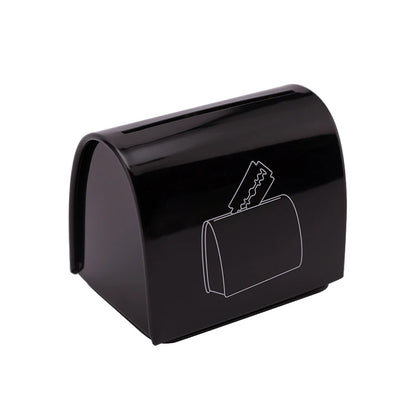 Barber Sharps Storage Box  Razor Blade Small Capacity Waste Collect Wast Hairdresser Waste Cutting Tool Recycling Safety Case