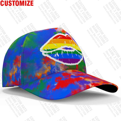 Rainbow Flag Baseball Cap Love Bisexual Gay Pride Hat Lesbian Lgbt Travel Philly Progress Six Colorful Peace Homosexual Headgear