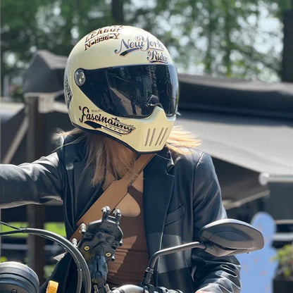 Motorcycle Helmet Full Face Helmet ECE DOT Approved Moto Cascos Motorcyclist Capacete Four Seasons Riding Racing Cycling Helmet