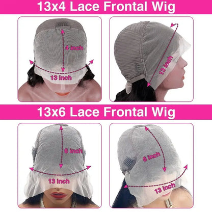 180 200 Density Remy Human Hair Body Wave Wigs P4/27 Highlight Colored 13x4 13x6 HD TranspatentLace Frontal 18-46 Inch Remy Hair