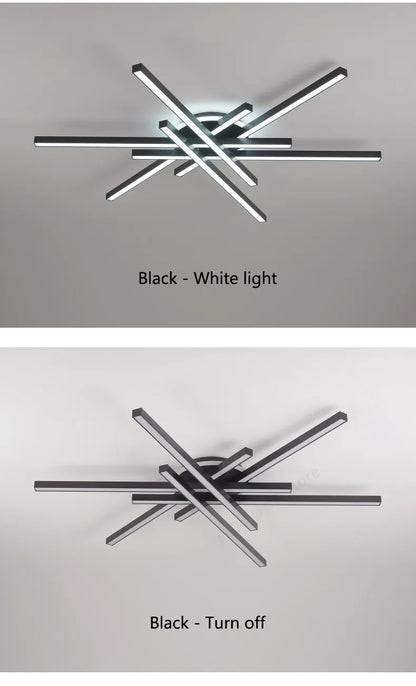 2025 new ceiling lamp Nordic modern LED lamp living room dining room bedroom lights ceiling chandelier