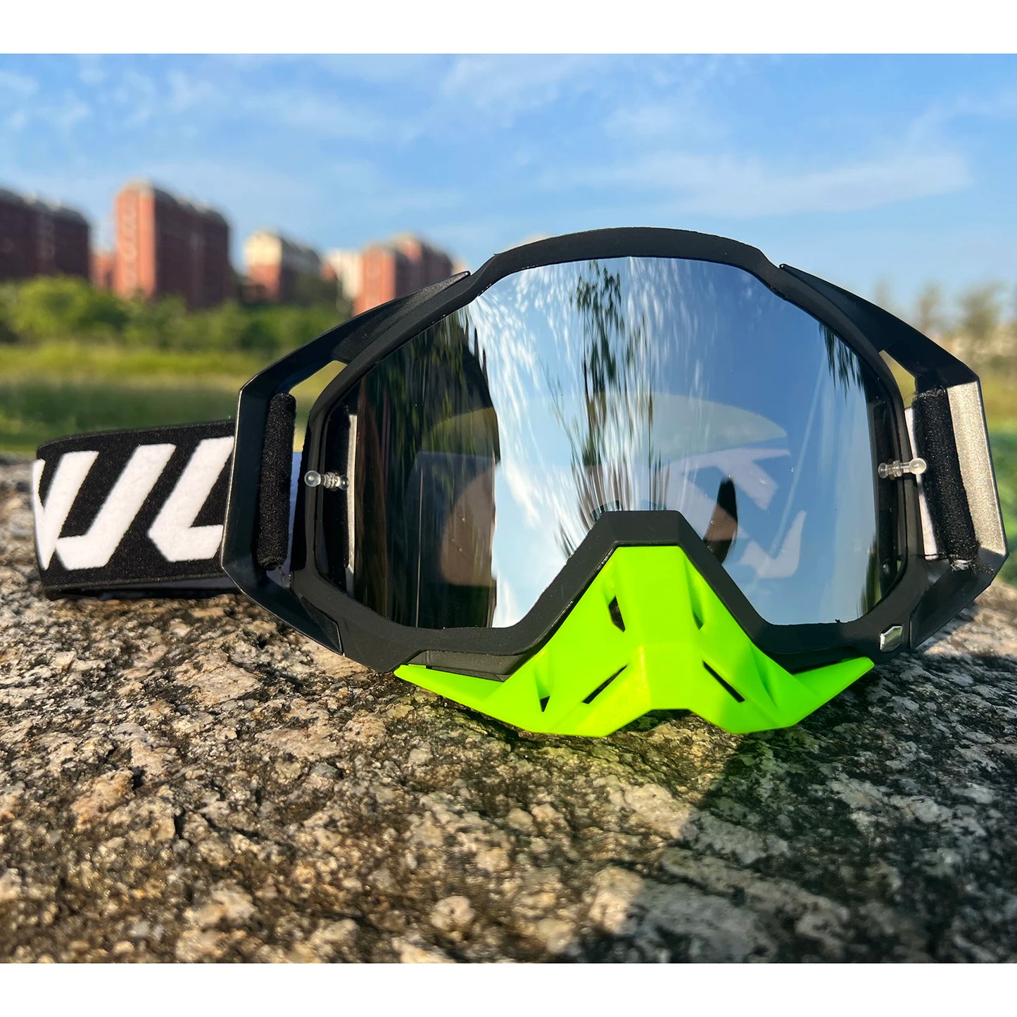 WJL Sports Motocross Glasses Motorcycle Sunglasses Man MTB ATV Mask Windproof Protection Skiing Cycling Racing Off-Road Goggles
