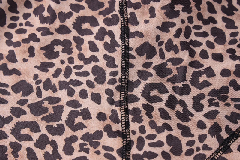 Hugcitar Leopard Print Halter Backless Slip Sexy Bodycon Jumpsuit 2025 Spring Summer Casual Outfits Streetwear Festival Romper