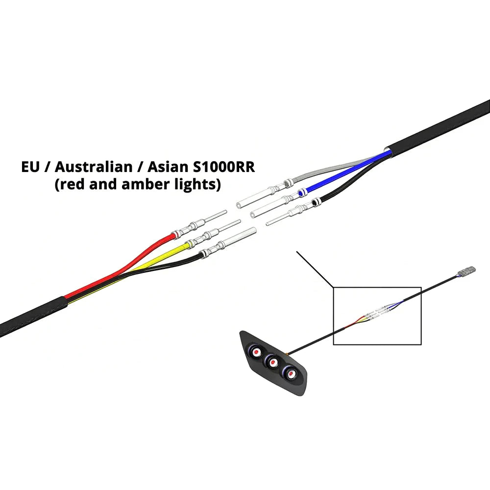 S1000RR Motorcycle In-Tail LED Integrated Tail Light For BMW S1000RR 2019-2022 S 1000 RR 2023 2024 LED Turn Signal Light