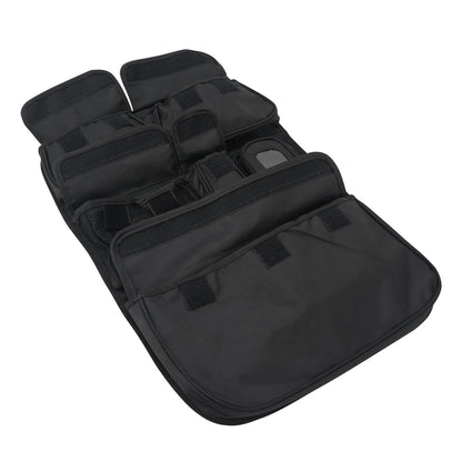 Motorcycle Saddlebag Tour Luggage Organizer Lid Storage Bag For Harley Touring  Road King Street Glide FLHR FLHTK 2014-Later
