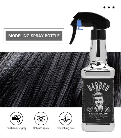 Professional Salon Barber Spray Bottle Refillable Fine Mist Empty Watering Can Water Sprayer Barbershop AccessoriesHair Tools