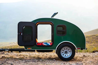 Heavy Duty Camping Trailer Foldable Multi Purpose Utility Cart For Outdoor Camping Fishing Hiking Picnic Mountain And Beach Use