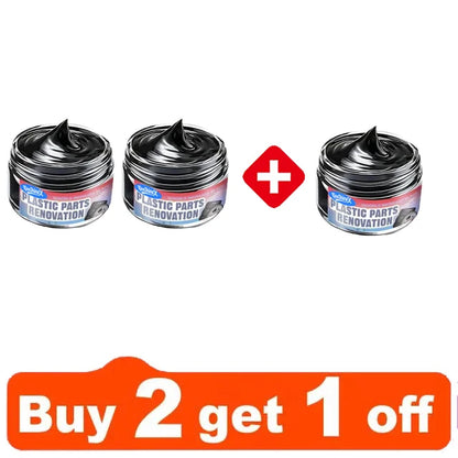 Car Interior Scratch Repair Cream - Car Scratch Repair | Tire Gloss Repair, Black Interior and Dashboard Plastic Surface Repair