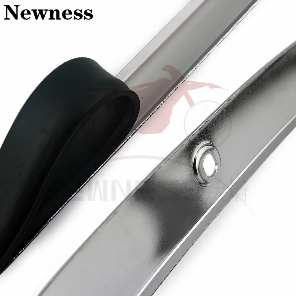 Motorcycle Windshield Windscreen Trim Steel Black/Chrome For Harley Touring 1996 2014-2019 Electra Glide Street Glide FLHX FLHTC