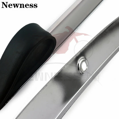Motorcycle Windshield Windscreen Trim Steel Black/Chrome For Harley Touring 1996 2014-2019 Electra Glide Street Glide FLHX FLHTC