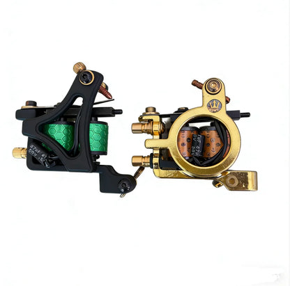 Special Price Handmade Tattoo Gun Wraps Coils Iron Frame Tattoo Machine Liner&Shader Beginner Tatu Gun For Tattoo Artist