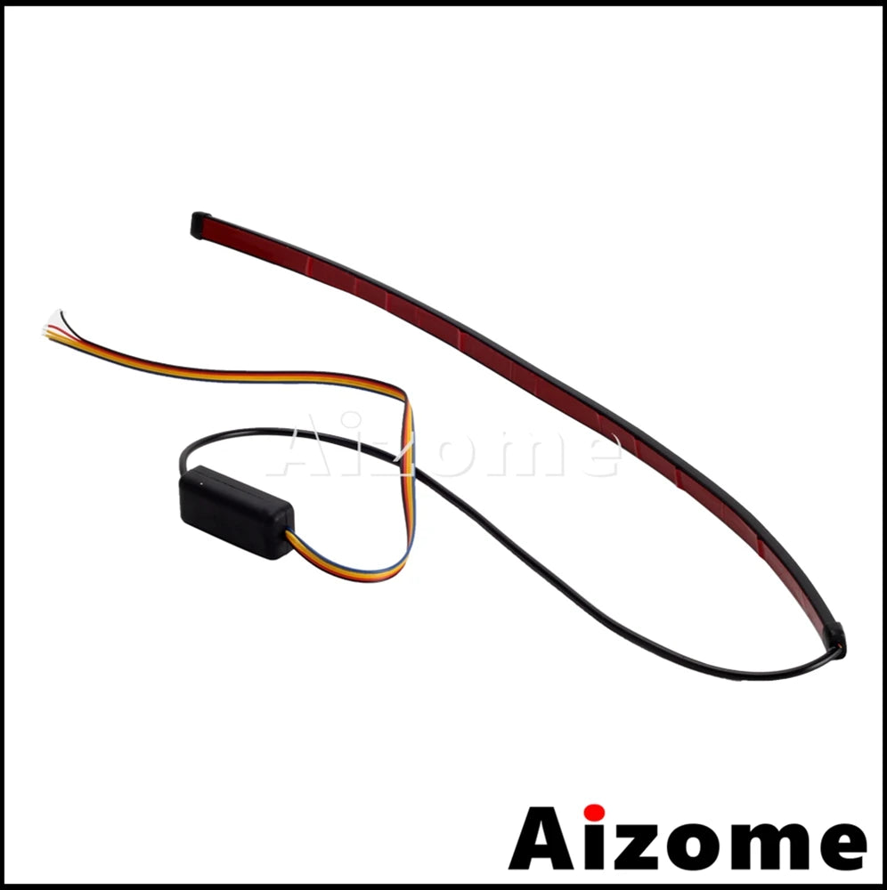 Motorcycle Rear Amber Sequentia Flowing Turn Signal LED Tidy Eliminator Brake Tail Lights For Suzuki Boulevard M109R M90 2006-up