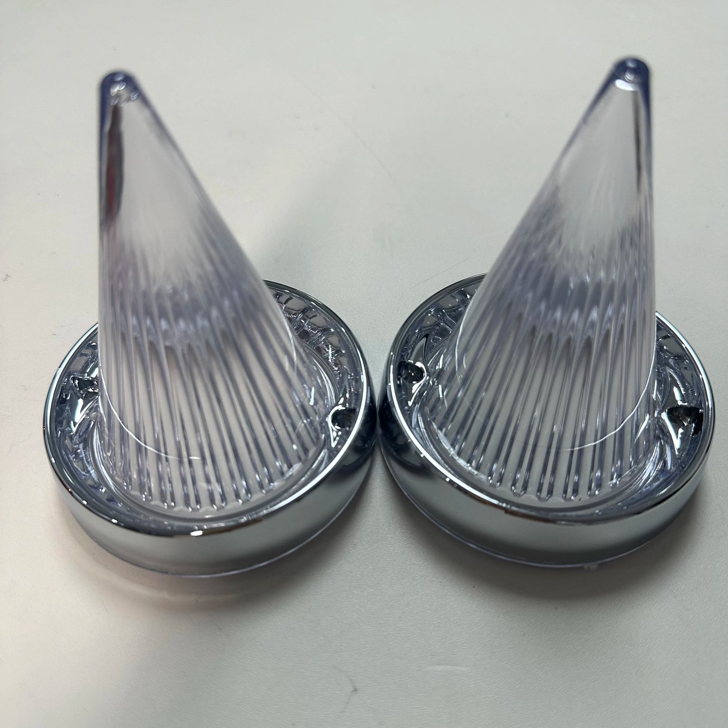 Pair Motorcycle Indicator Lens Cover Turn Signal Light Cap For Harley Touring Road Glide Road King Electra Tour Glide 1986-2021