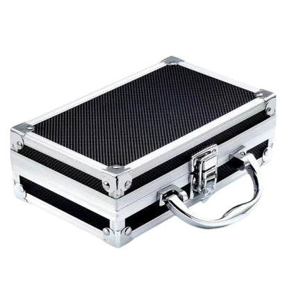 Shockproof Aluminum Alloy Tool Box Impact Resistant Drop-Resistant Portable Tool Case Protective Handheld Safety Briefcase