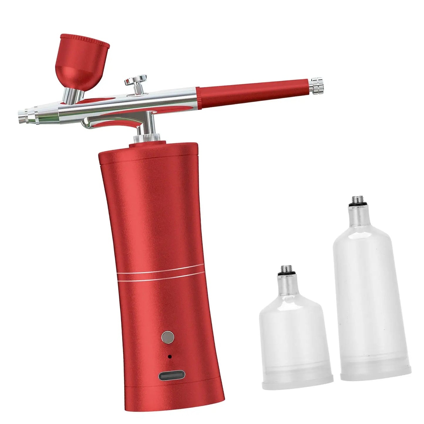 Paint Spray Rechargeable Multiuse Auto Airbrush Model Painting Nail Art Air Brush for Makeup Salon Cake Decorating Beauty Barber