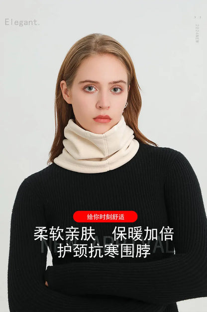 Polar Fleece Neck Scarf Winter Thick Cycling Bandana Women Men Face Neck Warmer Multifunction Cover Hat Tube Scarves Buffs Masks