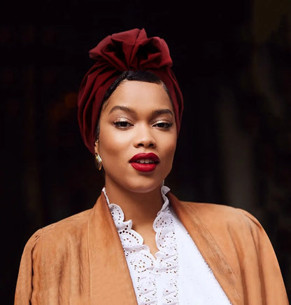 Women Vintage Turban Hat Fashion Female Bandana Headband Women's Hair Cover Cap Ladies Head Wraps Muslim Headscarf Bonnet