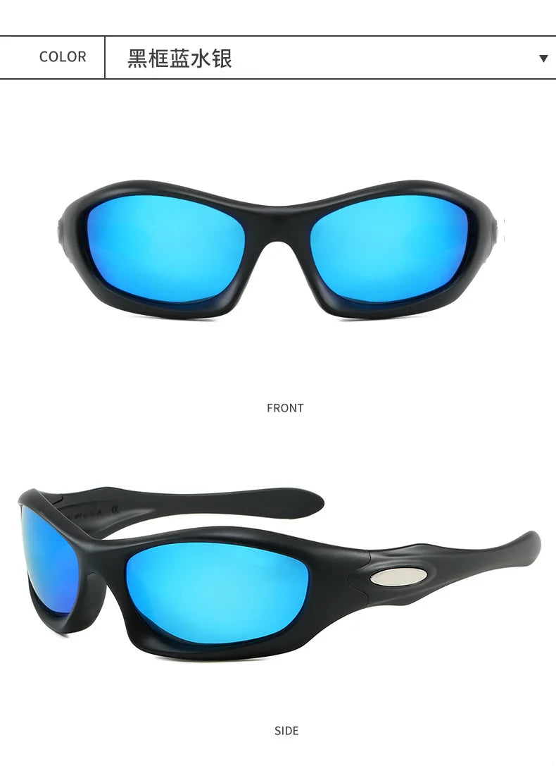 Retro Oval Round Frame Sunglasses 2026 New Outdoor Cycling Driving Sun Glasses Vintage Style UV400 Protection Unisex