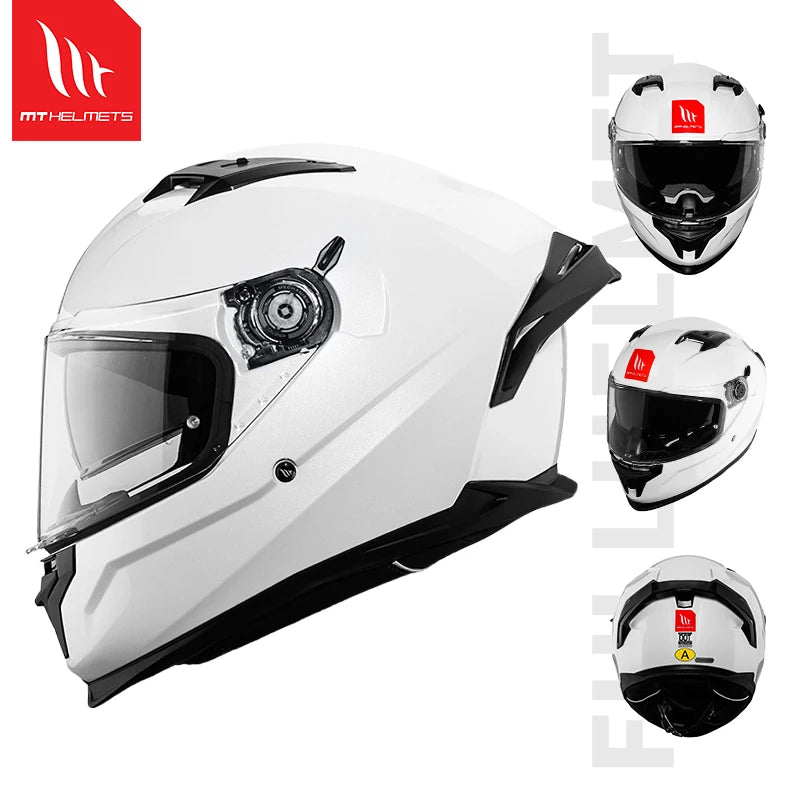 New MT Braker SV Motorcycle Helmet ECE DOT Certification Full face Double lens Racing off-road Helmet Capacetes Cascos Para Moto