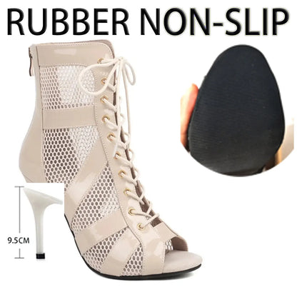 High Heels Ladies' Salsa Dance Latin Pole Dance Short Boots Ladies' Wedding Shoes Women's Dance Shoes Girls' Indoor And Outdoor