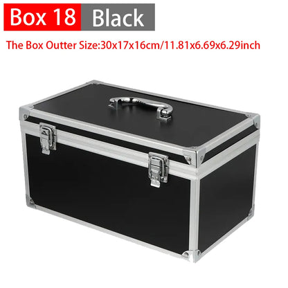 Aluminum alloy Tool Case Outdoor Vehicle Kit Box Portable Safety Equipment instrument Case Suitcase Outdoor Safety Equipment