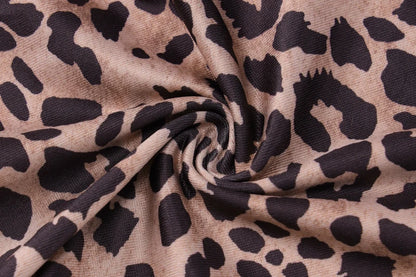 Hugcitar Leopard Print Halter Backless Slip Sexy Bodycon Jumpsuit 2025 Spring Summer Casual Outfits Streetwear Festival Romper