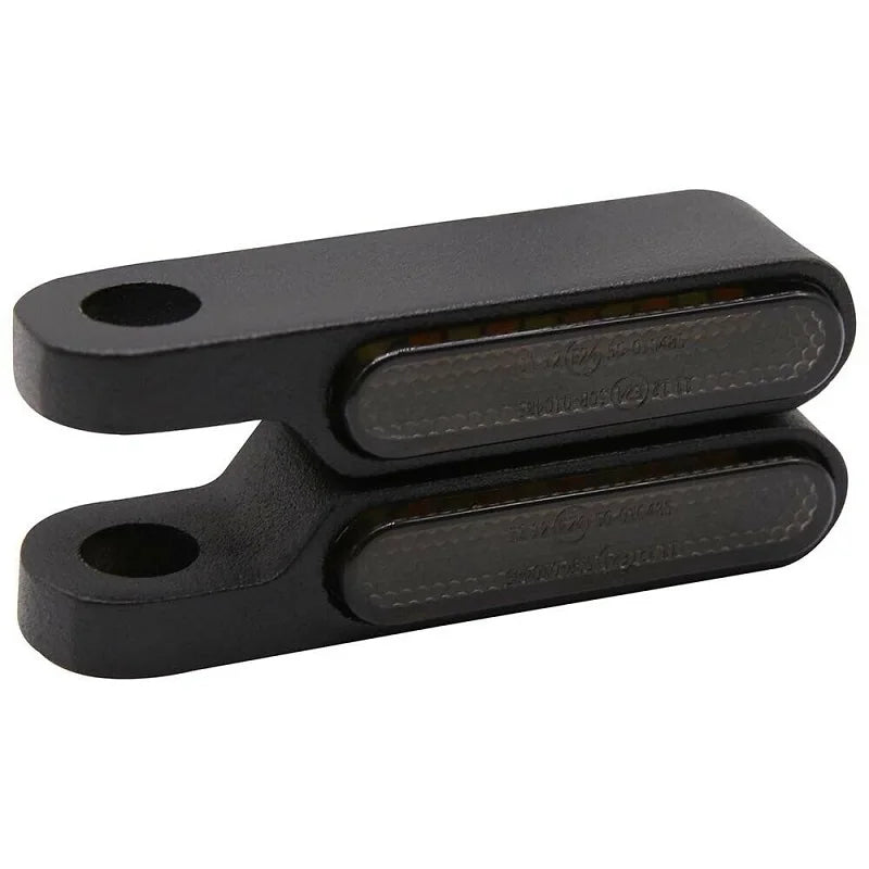 2Pcs Motorcycle Mini LED Turn Signal Running Lights Amber White Blinker Indicators Lamps For Harley Davidson Touring Accessories