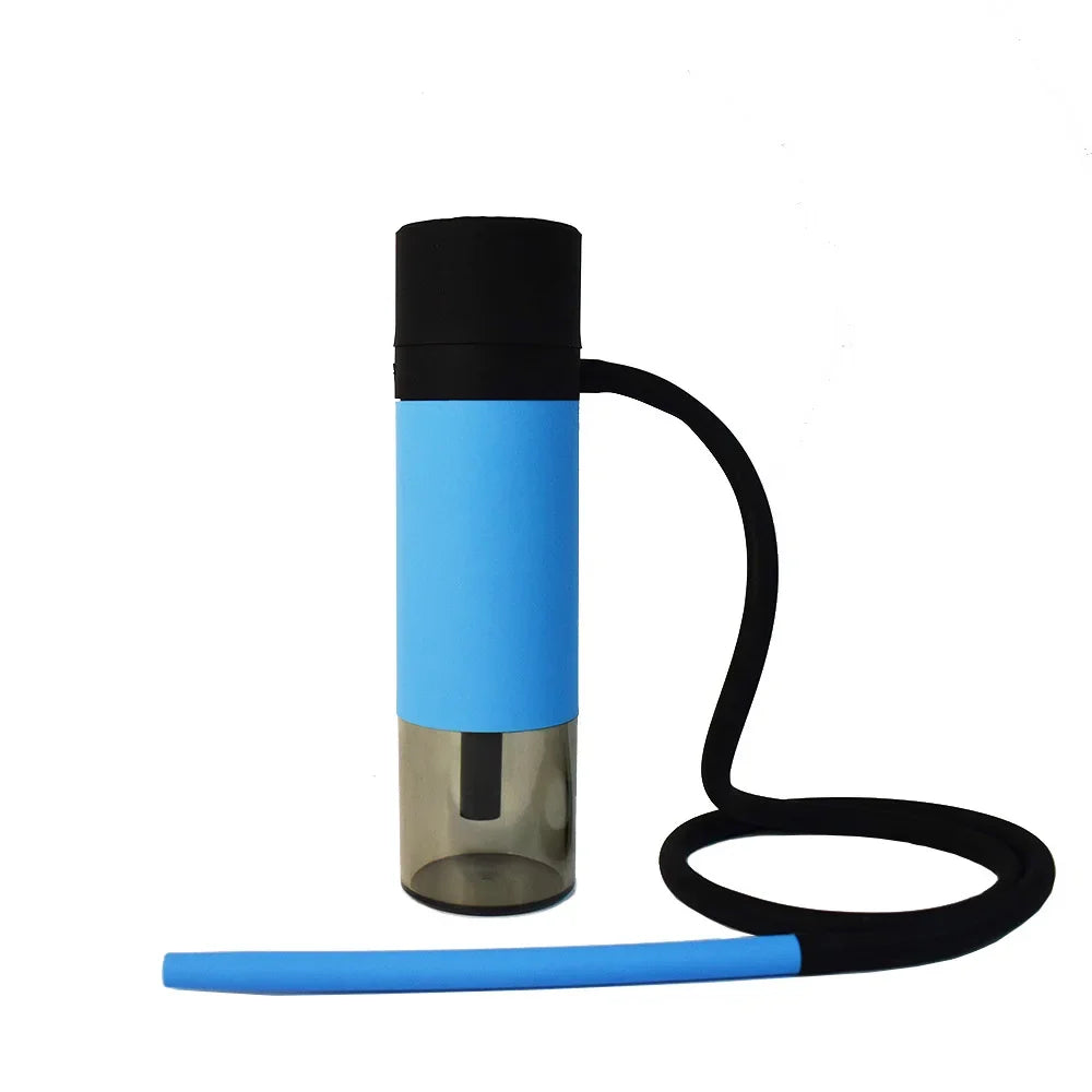 Arabic Portable Cup Hookah Car Shisha Set Indoor Outdoor with Protective Cover Small Narguile Chicha Soft Touch Hookah Gift