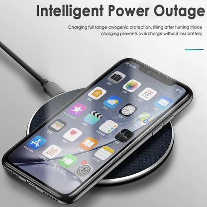 15W Wireless Charger Fast Charging Pad for Samsung S20 S10 Note 20 10+ S9 iPhone 11 12 Pro Xs Max X 8 Metal Wireless Charge Dock