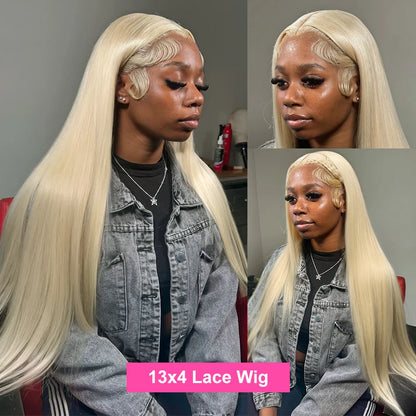 250 Density Human Hair Wigs Blonde 613 Lace Front Wigs 13x6 Straight Human Hair 13x4 Lace Frontal Wig Brazilian Hair Wigs for Women