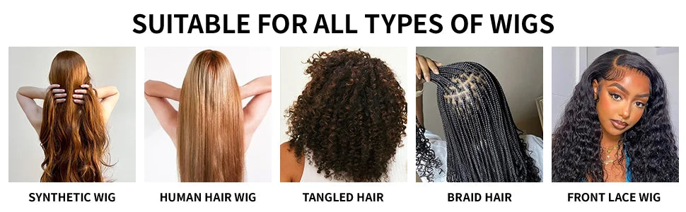 2 In 1 Wig Shampoo and Leave-in Conditioner Wig Care Solution Detangle Spray Anti-Frizz Moisturizes & Revitalizes Synthetic Wigs