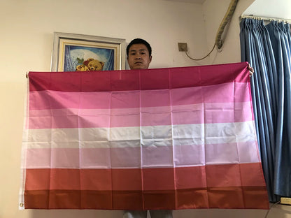 SKY FLAG 90x150cm Homosexual Philadelphia Philly LGBT Gay Pride Rainbow Flag Hanging Polyester Home Decoration