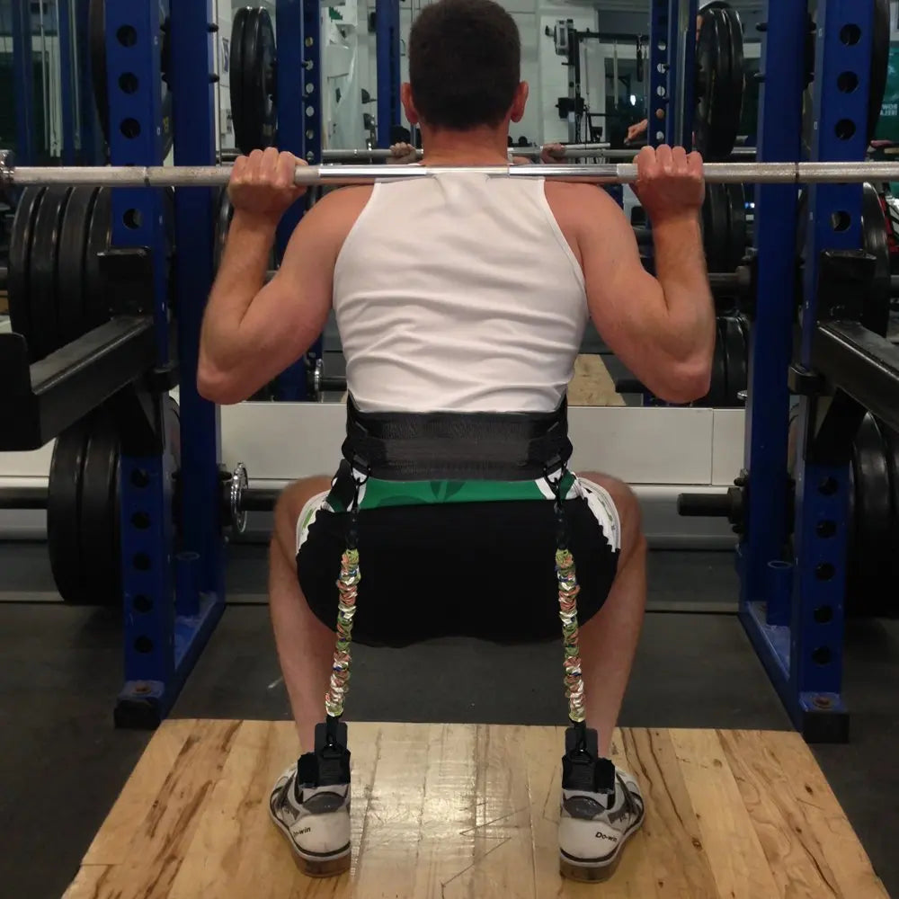 Padded Jump Training Belt Crossfit Belt Leg Jumping Muscle Workout Bodybuilding Exercise Gym Musculation Sport Fitness Equipment