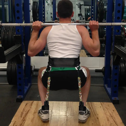 Padded Jump Training Belt Crossfit Belt Leg Jumping Muscle Workout Bodybuilding Exercise Gym Musculation Sport Fitness Equipment