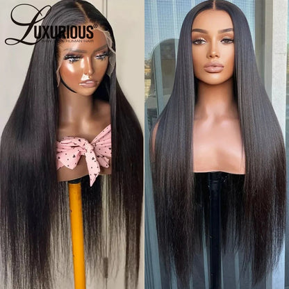 360 Lace Front Human Hair Wigs For Saudi Arabia Client DHL Shipping Bone Straight Full Lace Human Hair Pre Plucked 150% Density