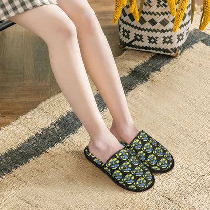 Custom British Lando Norris Racing Driver Guest Slippers for Spa Women House Slipper