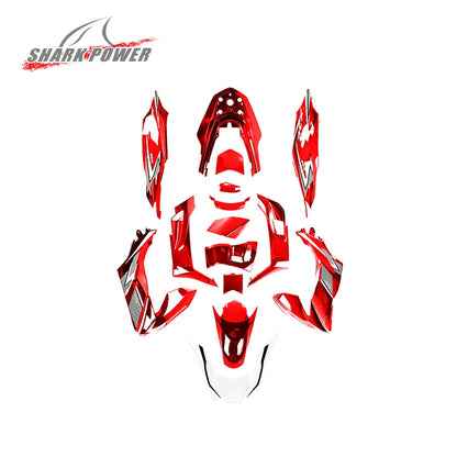 Motorcycle Accessories and Frame Body Spare Parts Motorbike Fairing Kit Front Fairing Fixed Wing Intake Wing for Honda PCX 160