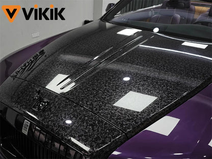Car Stickers PET Forged Carbon Fiber Color Change Vinyl Film Car Accessories Auto Motorcycle Self Adhesive Decal