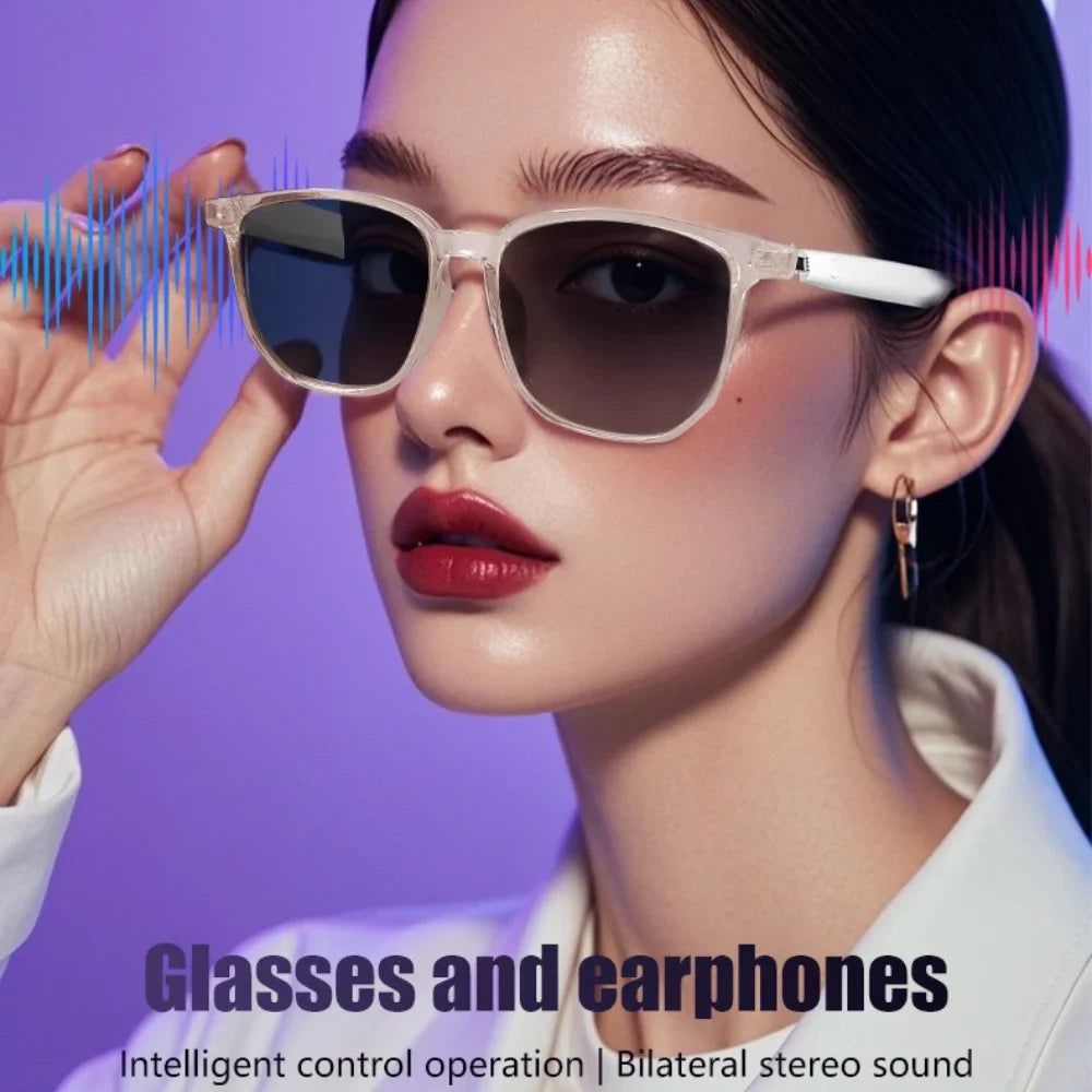 GS03 Upgrade Smart Glasses With Camera Video Recording AI Photo Recognition Bluetooth Call Translation Voice Assistant Glasses