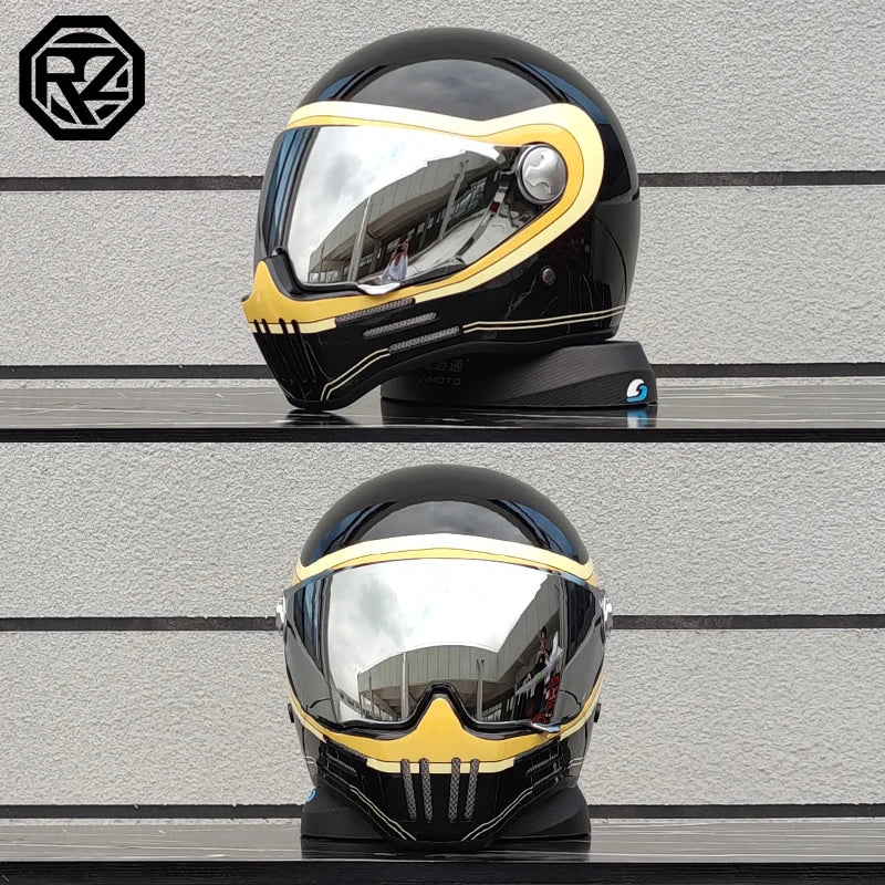 Motorcycle Helmet Full Face casco moto Helmet Vintage Chopper Retro Helmet capacete de motocicleta modular helmet DOT Approval