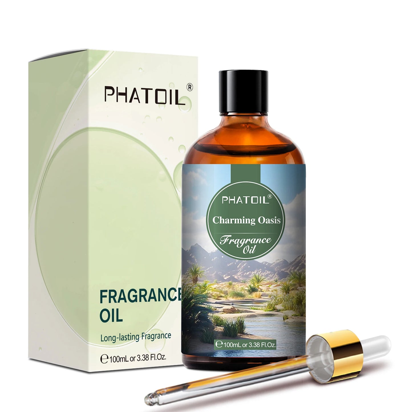 PHATOIL 100ML with Dropper Fragrance Oil For Diffuser Fruit Carnival Almond Vanilla Golden Vintage No.1 Lucifer's Letter Oils