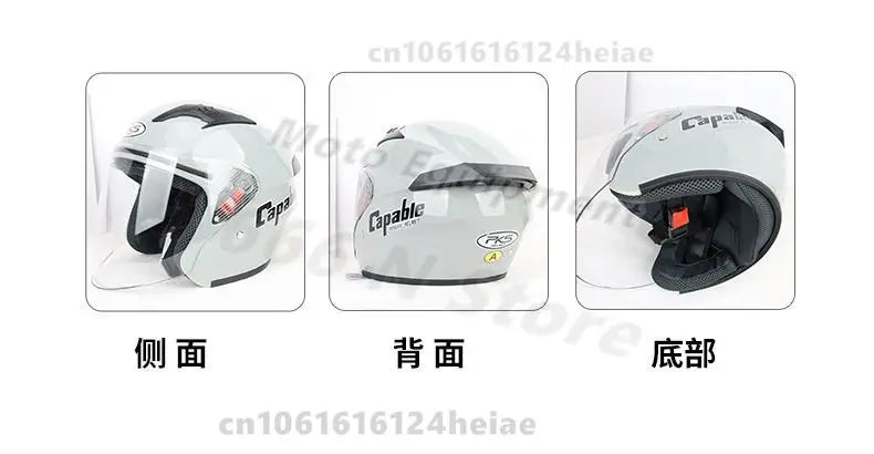 5XL 6XL 7XL Big Size Unisex Motorcycle Helmet Big Head Circumference 60-76cm Riding Safety Helmet All Seasons Casco