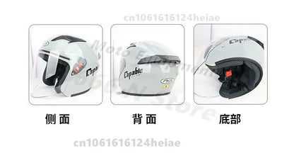 5XL 6XL 7XL Big Size Unisex Motorcycle Helmet Big Head Circumference 60-76cm Riding Safety Helmet All Seasons Casco