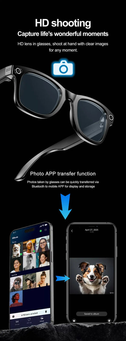 2025 New For Xiaomi Smart Glasses Photography Video AI Intelligent Interactive Translation Smart Sunglasses IOS Andirod Glasses