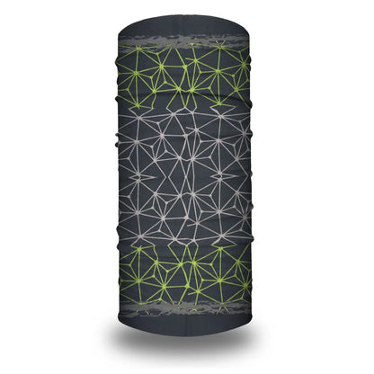 Seamless Geometric Tartan Bandana Hiking Headband for Women Men Striped Cycling Biking Tube Neck Gaiter Running Face Cover Snood