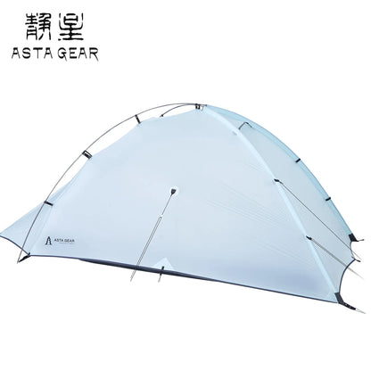 ASTA GEAR Qiusuo 2P Ultralight Tent Outdoor Camping Self-standing Tent 10D Nylon Waterproof Windproof Hiking Mountaineering
